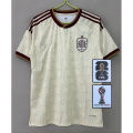 (S-4XL) 26/27 Spain Away Fan Football Jersey. 