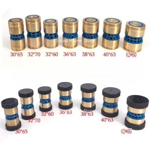 Hanson8 EDM Copper Pulley Roller Assembly Guide Wheel Waterproof OD32/42*60mm Guide Wheel for EDM Wire Cutting Machine 2Z5B1
