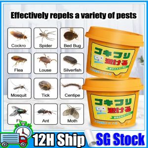 Plant-based Cockroach Repellent Box Safe Non-toxic Cockroach Killer Effective Cockroach Repellent Gel 驱蟑魔盒120g