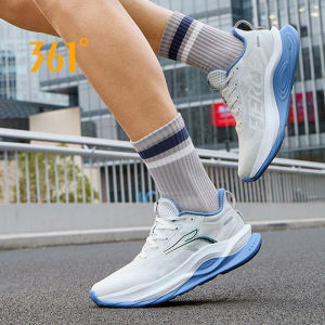 [0-10KM] 361 Degrees Fierce 5.0 Mens Running Shoes Mesh Lightweight Running Shoes Lightweight Shock Absorbing Professional Sneakers 672522218
