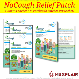 Cough Relief Roll On l Relieves Persistent Coughing l Safe for All Ages l Soothes Throat Discomfort l 1 Roll On 15 ml