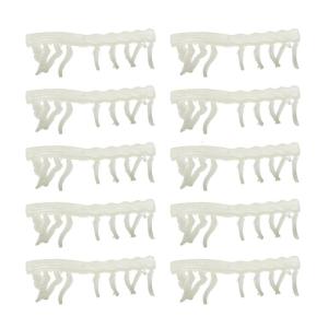 10 chiếc mồi mồi câu tôm tôm mô phỏng phát sáng Bơi Silicone mồi mồi tôm giả Bộ Mồi câu chìm nổi