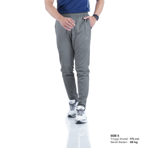 Tiento Celana Training Panjang Olahraga Lari Jogging Running Fitness Gym Casual Sport Extra Lite Pria