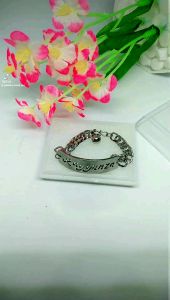 Gelang Titanium anti karat / gelang wanita / gelang pria / gelang nama