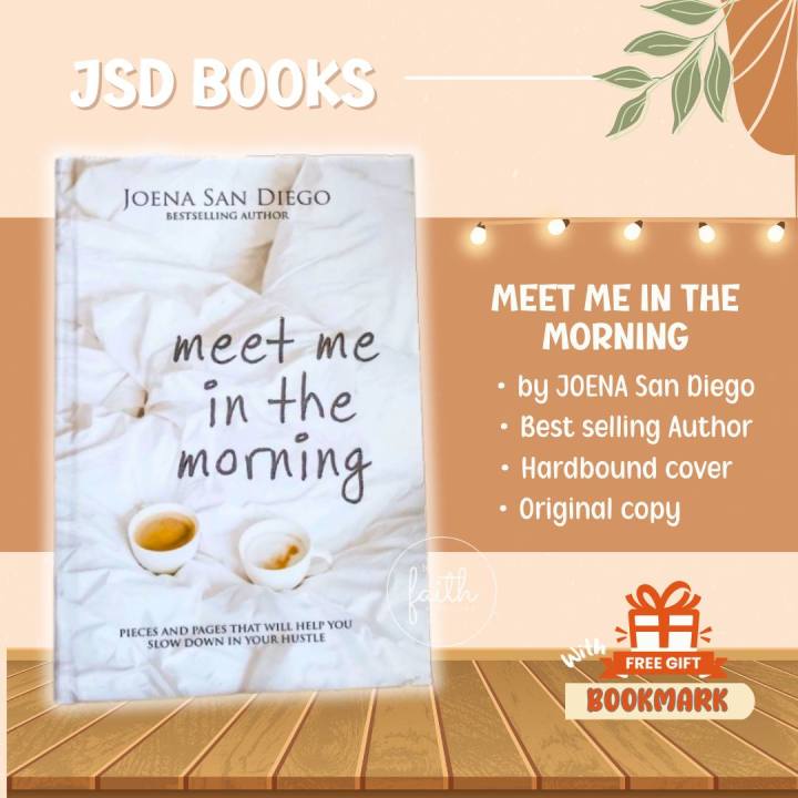 MEET ME IN THE MORNING Book by Joena San Diego
