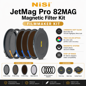 NiSi JetMag Pro 82MAG Magnetic Filter Kit (Cinema Kit / Filmmaker Kit/Landscape ND Kit)