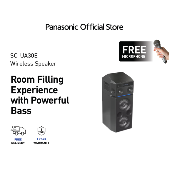 Panasonic SC-UA30E Bluetooth Wireless Audio Speaker Lazada PH