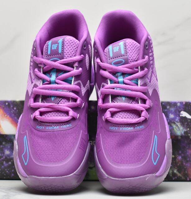 Puma basketball best sale shoes purple