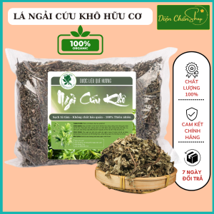 Lá Ngải Cứu Khô Nguyên Chất Giúp Thanh Nhiệt Tự Trồng 100% Sạch Không Thuốc