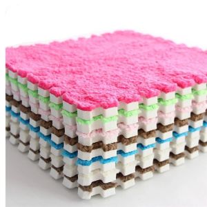 30cmx30cm Spliced Velvet MatSuede Carpet Puzzle MatFoam MatFull House Floor MatCrawling Mat