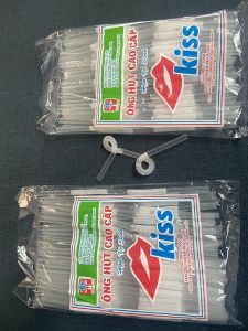 ỐNG HÚT NGHỆ THUẬT 2 ĐẦU CO TRONG SUỐT MỖI BỊCH 50 CÁI #THUYTINHDIY