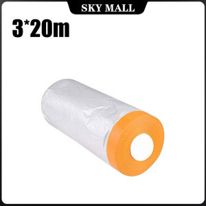 Paint Masking Film Plastic Furniture Dust Cover Waterproof Bed Sofa Dust Proof Protective Film 1.8*20M  3*20M
