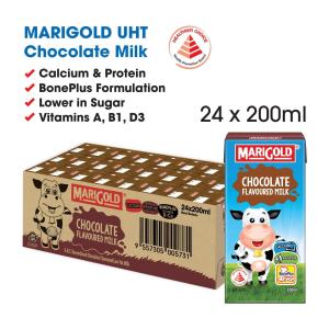 Marigold Chocolate UHT Milk - Case (24 x 200ML)