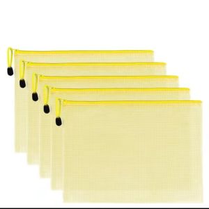 A4 Envelopes Zipper Envelope Document Storage Pouch Bag Holder Organizer Waterproof