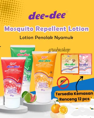 Yuri Dee-dee Mosquito Repellent Lotion 50 GR | 20 GR | 5 ML SACHET | Penolak Nyamuk bayi