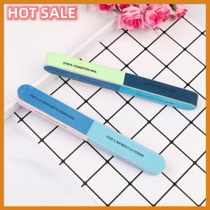 🔥🔥🔥dingdaocunz 1Pcs creative printing nail file sanding sand six-sided polishing file nail tool