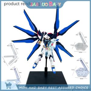 JiaShuo Baby Toy Innovative And Practical Handmade Doll DIY Holder Action Figure Model Base Display Stand Black Bracket For 1 144 HG RG