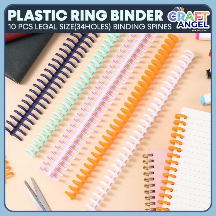 10Pcs Comb Binding Spines, Plastic Binding Combs For Ghana - View #4