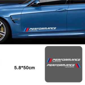 [HCM]Bộ 2 tem dán cửa xe ô tô Performance
