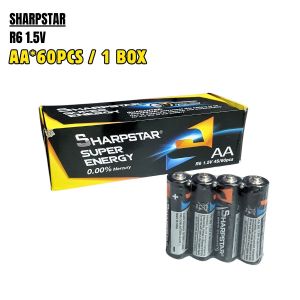 🔥IN STOCK🔥 Sharpstar AA AAA Batteries R03 R6  Super Energy Zinc Carbon Battery  Reliable Power