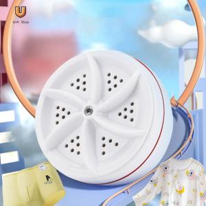 Mini Washing Turbine Laundry Wheel Bubble Turbine Rotation Washer Machine Multifunction Cleaning Low Noise for Socks Underwear[Ueb Shop]