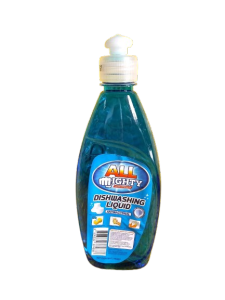 ALL MIGHTY Dishwashing Liquid Extra Strength 400 ml (Blue) - 1 Pc