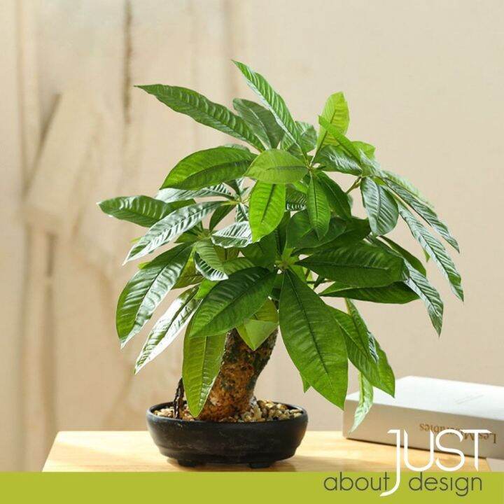 Artificial Pokok Potted Plant Fake Pot Plants Premium Viral Decor Green ...