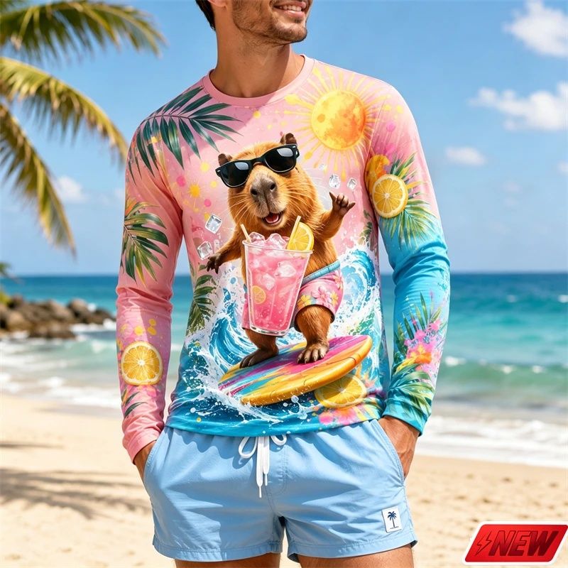HUYT TSHIRT [Local Stock] Christmas Halloween Long Sleeve T Shirt Men ...