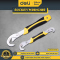 Deli Multifunction Wrench/Kunci Snap N Grip Multifungsi Single/Set 9-32mm Carbon Steel DL932-X. 