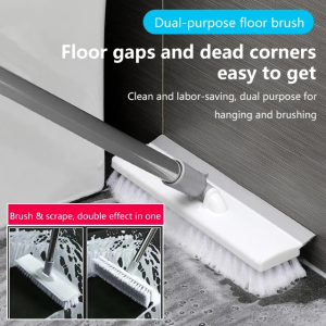 Scrubber Fit Portable Bathroom Brush Convenient Storage Crevice Cleaning Scratch-resistant Adjustable