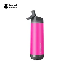 HidrateSpark PRO Tritan Plastic Smart Water Bottle - Straw Lid