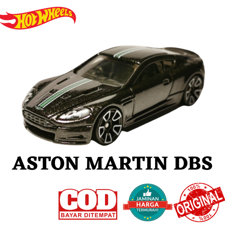 ( BISA COD ) HOT WHEELS HOTWHEELS ASTON MARTIN DBS HITAM HW EXOTICS  SKALA 1 : 64 I DIECAST MINIATUR MOBIL I MAINAN MAINNAN MOBILAN ANAK LISTRIK LAKI I HOTWIL HOTWEELS HOTWILS HOTWEEL LANGKA MURAH ORIGINAL PREMIUM TRACK KEREN KOLEKSI LUCU IMUT BALAP RACE