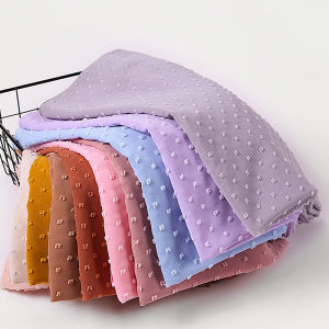 Jifang Khăn Choàng Nữ Chiffon Cát Màu Trơn Khăn Trùm Đầu Có Bóng Mờ Cho Phụ Nữ Hồi Giáo Khăn Trùm Đầu Khăn Quàng Cổ Raya Khăn Choàng Khăn Trùm Đầu WJ532