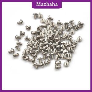 Mazhaha 100Pcs Computer PC Case Hard Drive Precision PSU 6 32 Hex Screws