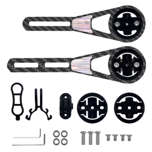 Bicycles Computer Mount Adjustable Holder Cycling Extension Mount for Handlebars Bikes Computer Camera Stem Brackets