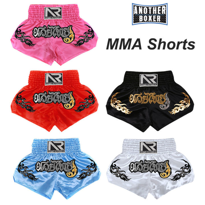 Muay Thai Pants MMA Shorts Unisex Children Boxing Trunks Training Gym