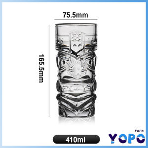 YoPo 410ml Creative Wine Glass Juice Cocktail Beer Cup For Restaurant/Bar/Home Cups