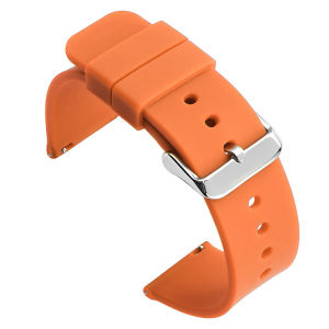[ｈｏｔ] Switch the earpiece   Multi-color silicone waterproof smart watch strap  16/18/20/22/24mm Quick-release watch strap accessories