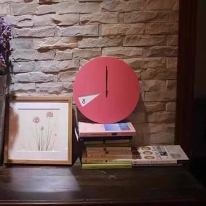 FFBH Modern Nordic Simple Creative Wall Clocks Living Room Silent Movement Design Wall Clock Bedroom Dining Room Decoration Watches 7P3H9