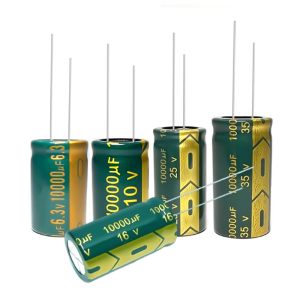 1pcs-5PCS tần số cao nhôm tụ điện điện phân 10000uf 6.3V 10V 16V 25V 35V