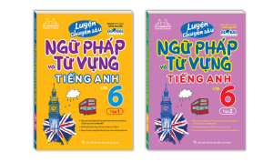 Sách - GLOBAL SUCCESS Combo 2c luyện chuyên sâu ngữ pháp và từ vựng tiếng anh lớp 6 (T1+T2)