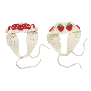 Womens Headbands Triangles Headscarves Elastic Lovely Pattern Hair Scarf Womens Girls Hair Accessory