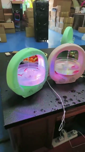 Bedroom Humidifier with Fishtanks Ambients Light Anti Humidifiers Home Mist Humidifier for Bedroom and Office