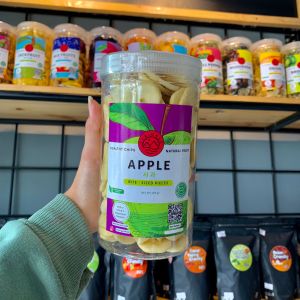 SERIGALE Keripik Buah Apel Manis Legit I Kemasan Toples 1000 ML I Keripik Buah Mix I Camilan Sehat