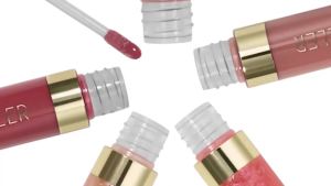 LAURA GELLER NEW YORK Color Luster Lip Gloss - Cookie Dough Non-Sticky Lip Gloss ment with Sheer High-Shine Color