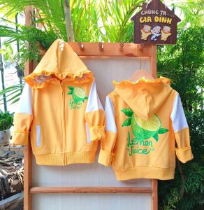 Áo khoác bé gái size 45kg-60kg thun da cá dày vừa mặc - AKG2226