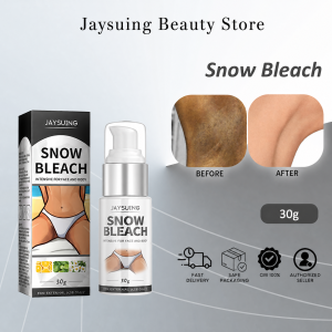 Body Whitening Bleach Cream Brighten Underarm Elbow Knees Joint Removal Intimate Parts Dark Spots Melanin Snow Bleach Cream 30ml