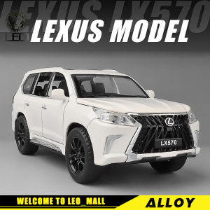 LEO 1:32 Lexus LX 570 Diecast Model Car Alloy Cars Toys Collection Gift For Kids Boy Girl