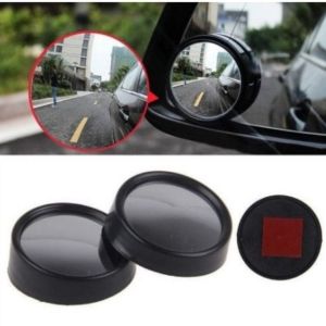 Blind Spot Mirror Motor Mobil / Spion Mini Bulat Cembung Kiri kanan - 2 PCS
