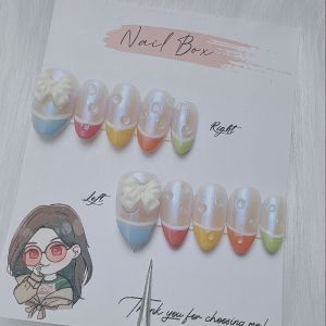 Nailbox (móng giả) thiết kế chất lượng kèm Keo (10 móng)